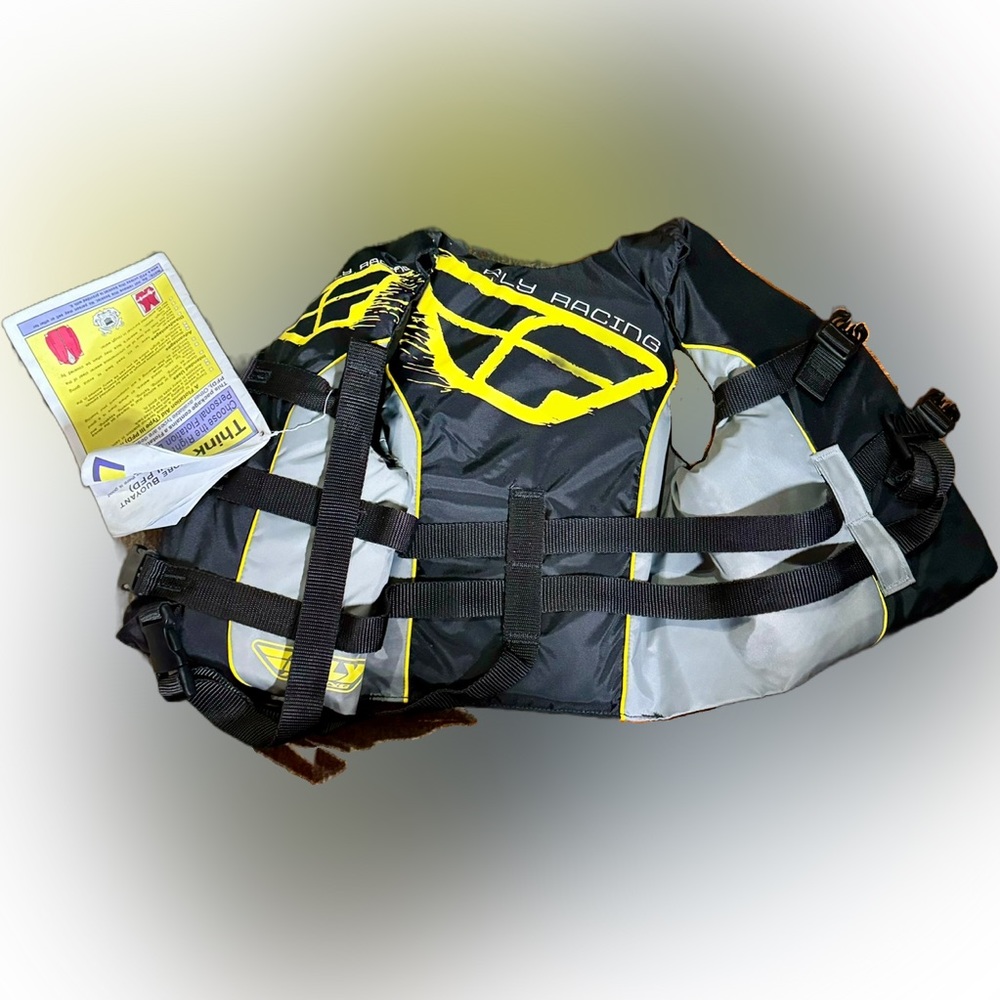 🌺Fly Racing Fly Vest, Life Jacket, Preserver, Personal Flotation Device 🌸🌺 - Picture 3 of 11